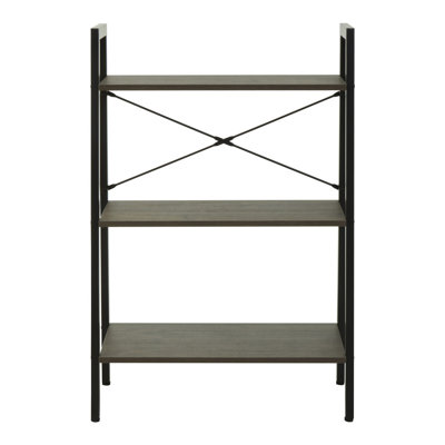 Octa 97 cm H x 64 cm W Solid Wood Etagere Bookcase
