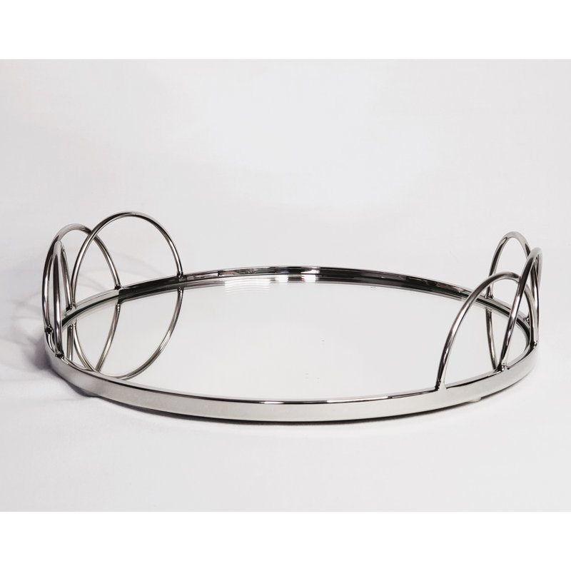 Dakayden Stainless Steel Tray, 3" H x 13" W x 13" D