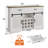 Carpi 51.97'' Sideboard,Buffet cabinet,Credenza -156469943