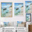 «Beach Photo Serene Shores V», reproduction d'un seul cadre photo sur toile-91434483-91434513