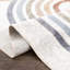 Tapis crème / jaune moderne lavable à la machine Sunny-70927223
