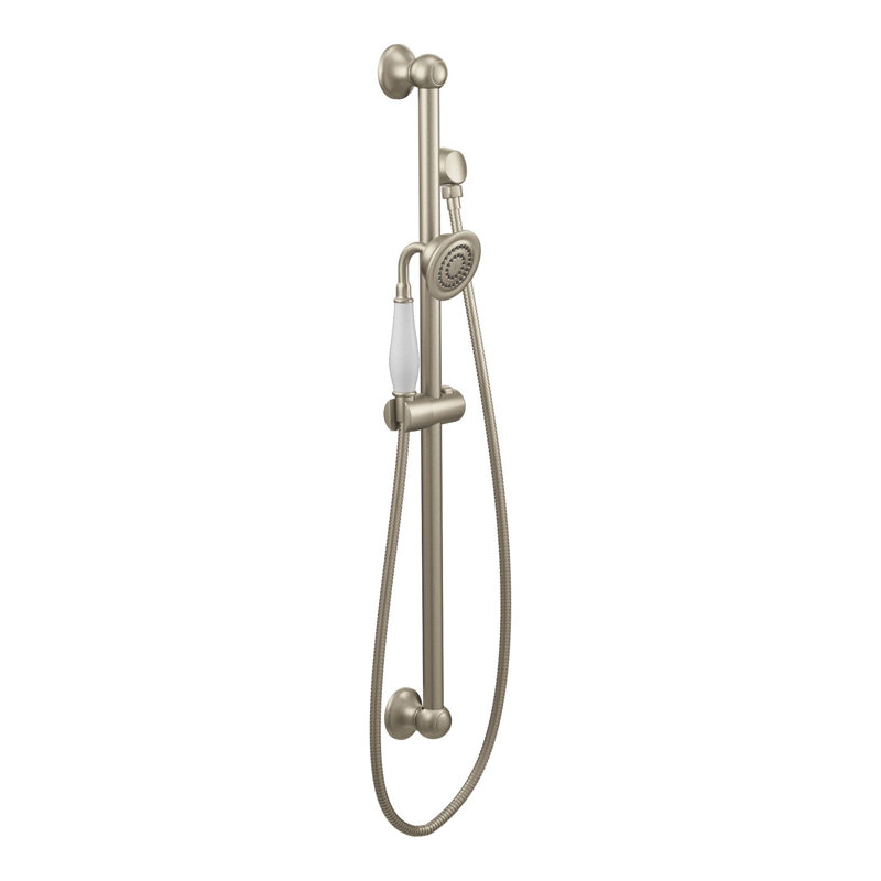 Weymouth Full Handheld Shower Head, Brushed Nickel