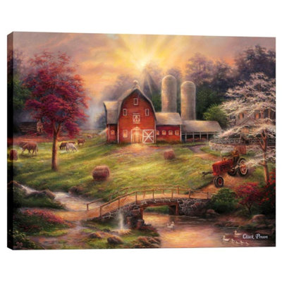 'Anticipation of the Day Ahead' by Chuck Pinson, Canvas Wall Art