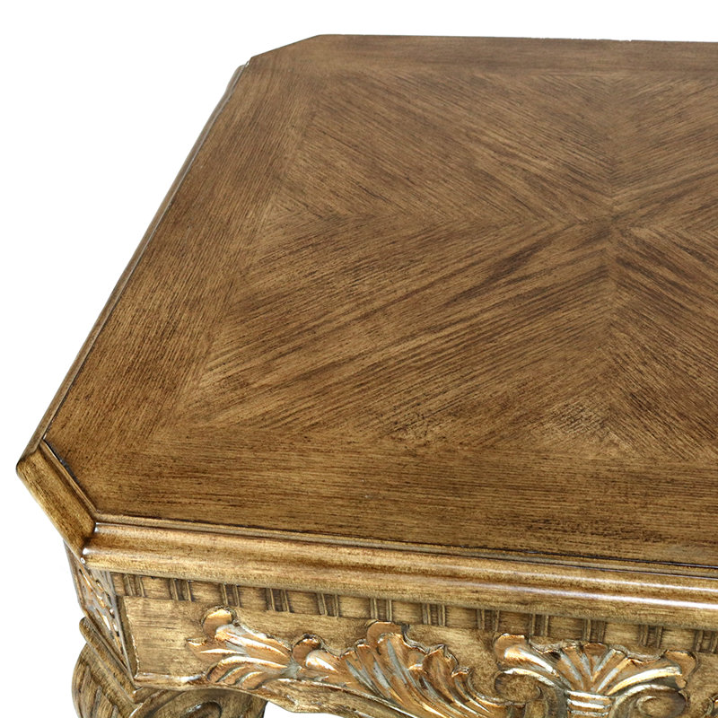 Table de bout Crellen, Bois jaune moyen