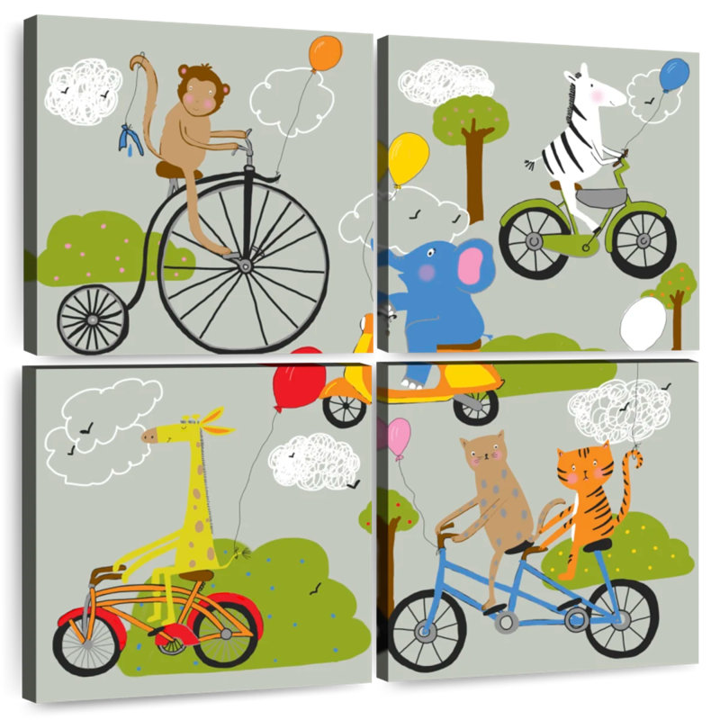 Ashelle zoo sur roues, H 74 po x l 74 po
