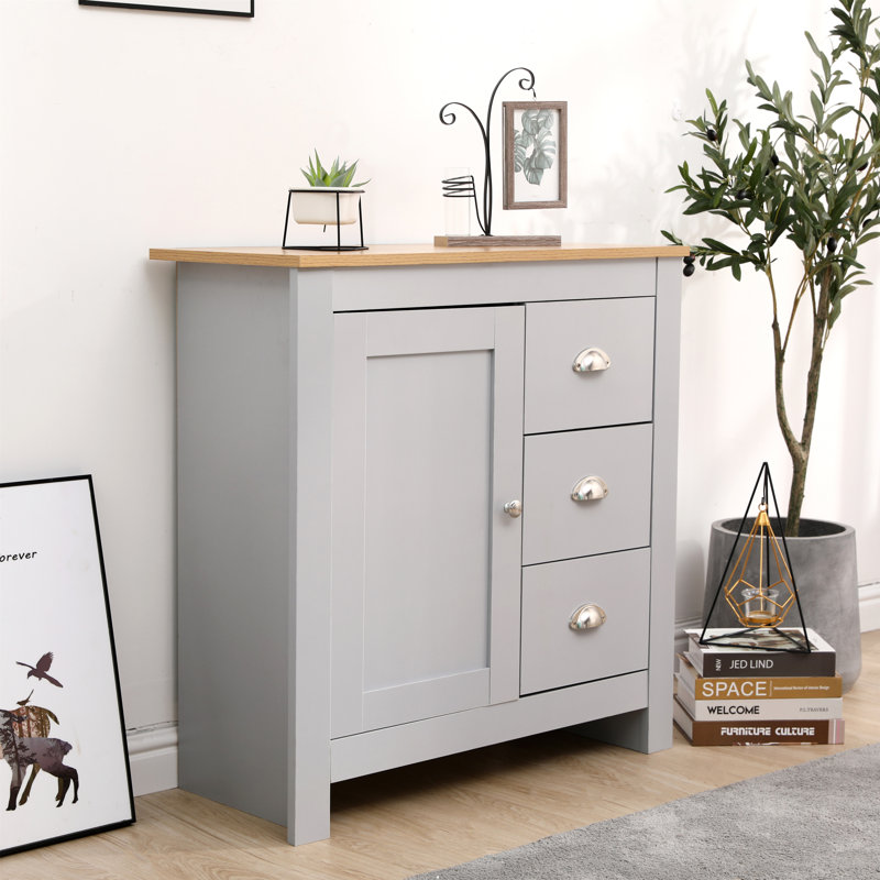 Valade 79cm Sideboard, Grey