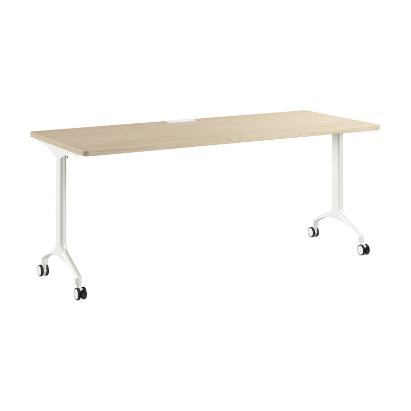 Table de formation rectangulaire modulaire Bush Business Furniture Synergy, Orme naturel