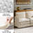 Cashin 127.5“ Modern Oversized Double-Layer Cushion Storage Sectional Sofa-806589265