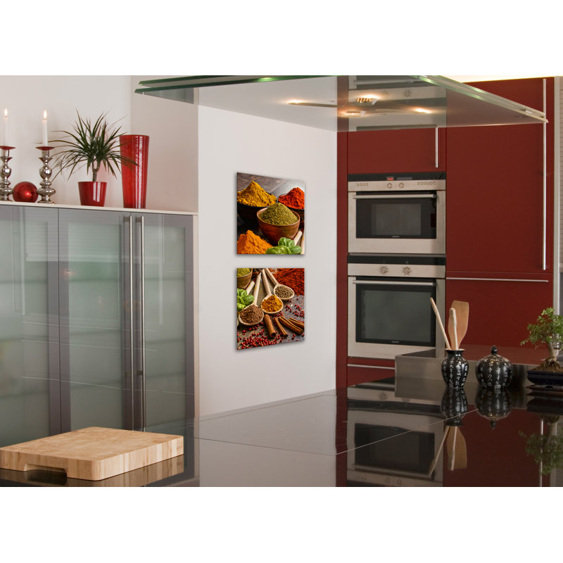 Kitchen Glasspik Kitchen 1 Piece Wall Art on Glass
