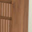 Armoire d'appoint en bois 38,2 "à 2 portes avec panneaux ondulés-1176704088