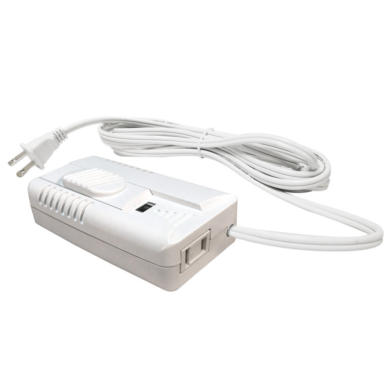 Gradateur à glissière unipolaire 300 watts, Blanc