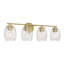 Ensemble de meuble-lavabo 4 lumières 30,5 po Amarye-1173779923-1173707852-1173707856