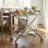 Gilmore Glass Bar Cart