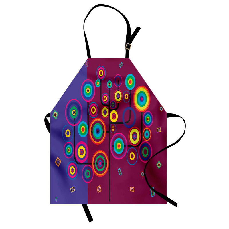 Geometric Bib Apron