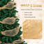 COMHOMA Christmas Tree 6ft, Artificial Christmas Tree with 800 Tips Xmas 180CM Green-134591828