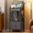 3- Tier Multi Magazine Organization Rack] With Wheels