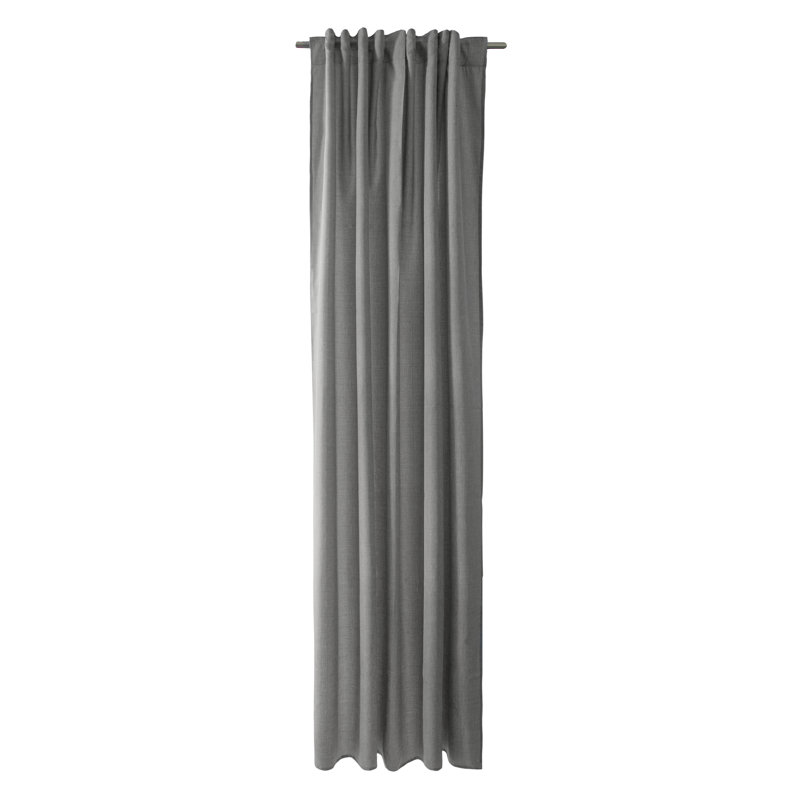 Sylvester Room Darkening Curtain, Taupe