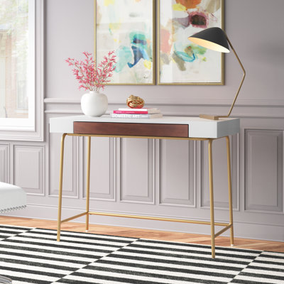 Solid Wood Top Writing Desk