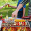 Barbecue portatif au charbon 17 po Redcamp