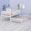 Bunk Bed With Ladder And Guardrails-117529859