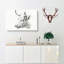 Head of a Cow by Jean Bernard - Wrapped Canvas-55359792