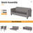 Allcot Wicker/Rattan 7 - Person Seating Group With Cushions-1491617231