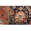 Tapis persan antique bleu / rouge Tabriz