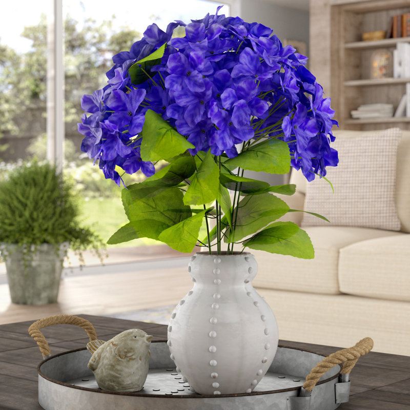 22 " Plastic Arrangement, Blue Mix