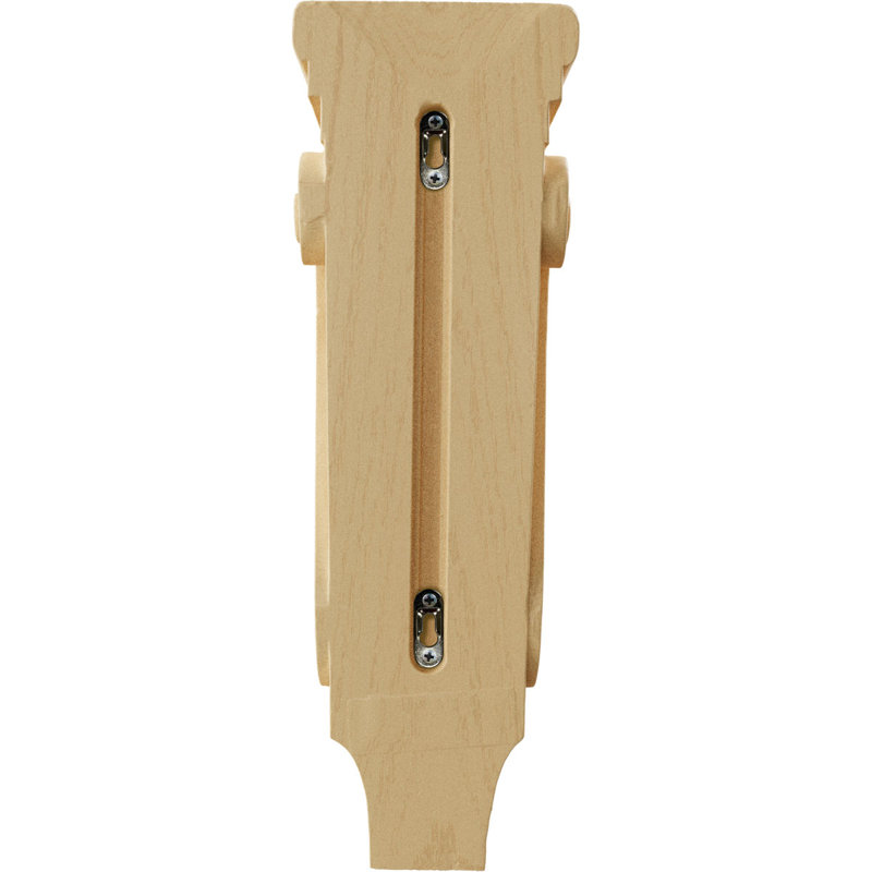 Corbeille en bois de pilastre moyen l 5 1/8 po x P 3 3/8 po x H 15 1/2 po (paquet de 4), Érable