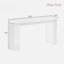 Console avec rayures verticales uniques et design incurvé -761600805