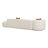 Tov Furniture Fickle Cream Boucle 3-Piece Chaise Modular Sofa-88510858