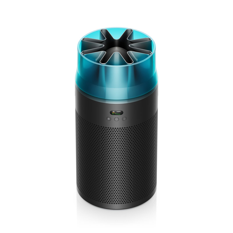Dyson Hushjet Purifier Compact Air Purifier, Black/Teal