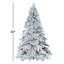 Sapin de Noël givré pré-éclairé-1230813201