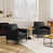 Black Faux Leather selected