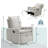Uptown Upholstered Glider Recliner - Sand-70749568