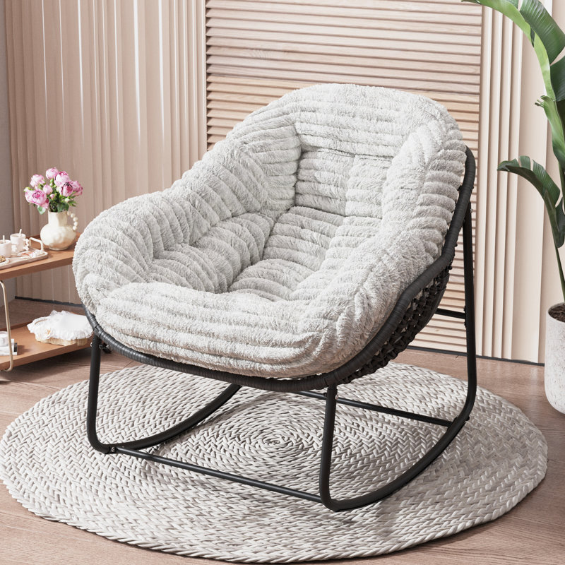 Chaises berçantes, Gris clair