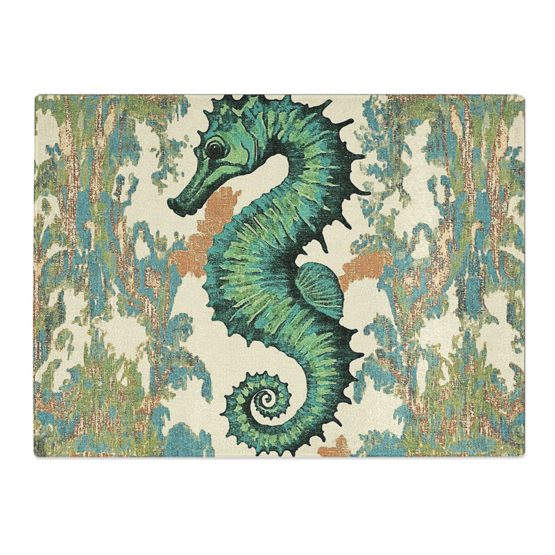 Seahorse Vol.1  Glass Chopping Board