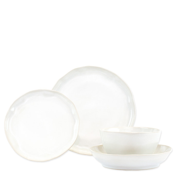Forma Handmade Stoneware Dinner Plate, Cloud