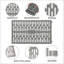 10 pièces pour la protection des tiges d'arbres, une protection d'arbre en plastique de 34 x 20 cm, des plantes extensibles pour la protection des tiges, une grille de protection pour les arbres fruitiers et les plantes forestières