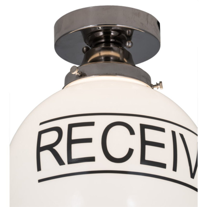 Personalized 1 - Light Semi Flush Mount