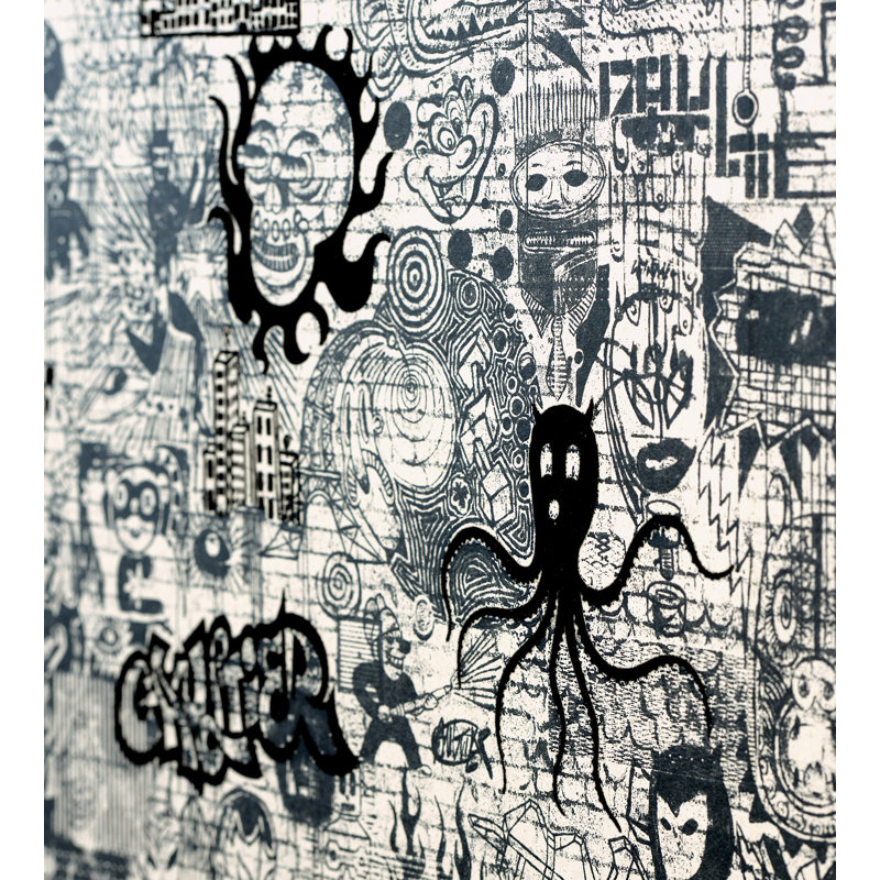 Les Papiers Abstract Wallpaper Double Roll