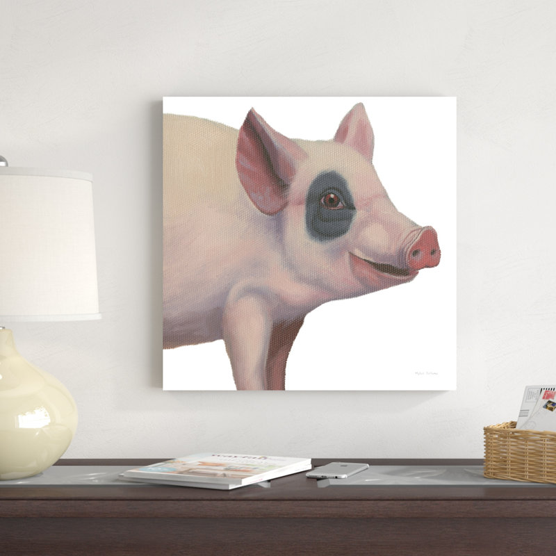 Bacon, morceaux et jambon II, H 20 po x l 20 po