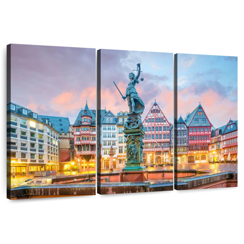 Rorry Romerberg Square, 42" H x 65" W