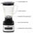 Total Chef 51 Oz Countertop Blender with 6 Speed & 2 Pulse Options For Smoothies, Shakes, Ice and Dips