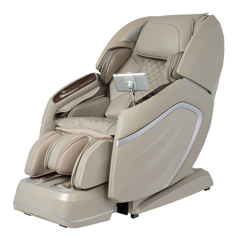 Fauteuil de massage Hilux 4D, Similicuir taupe