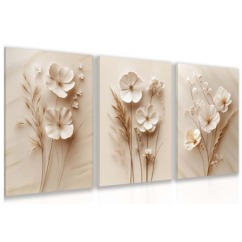 3 Piece Wrapped Canvas Print
