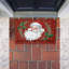 Tapis de porte d'extérieur à imprimé père Noël Better Not Pout, par Caverly Smith, 18 po x 30 po-120690970
