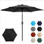 Parasol avec manivelle et inclinaison (sans base)-1572895042