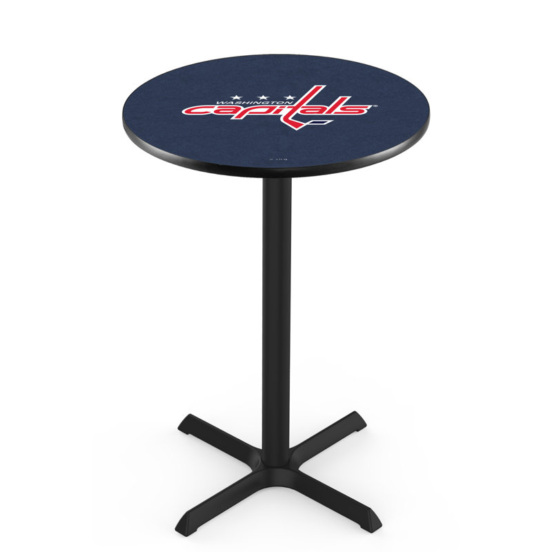 NHL Pub Table, Washington Capitals, 36" H x 30" L x 30" W