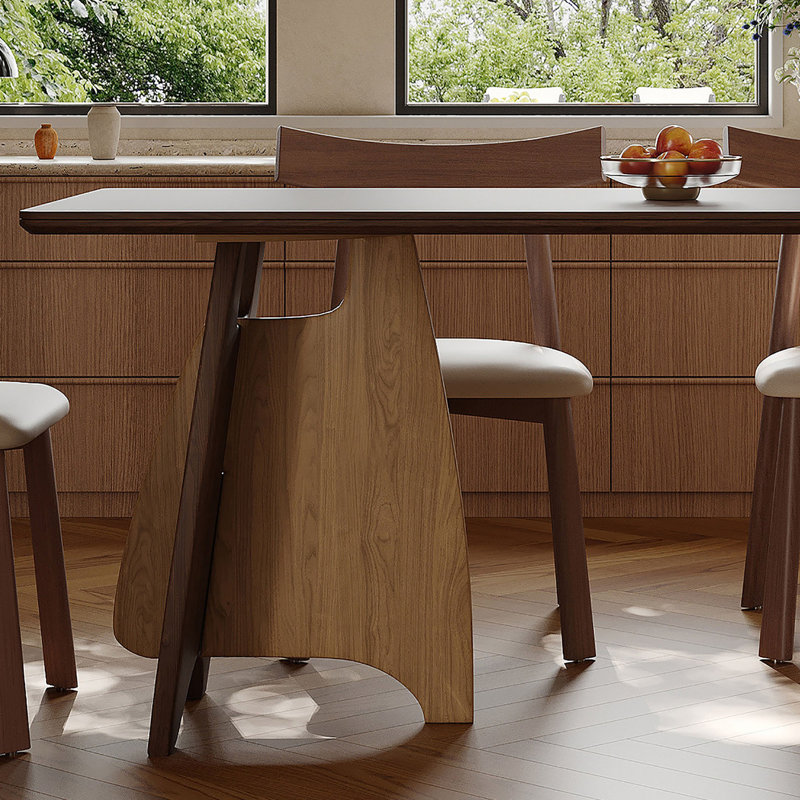 Table de salle à manger Vintage, 29.5" H x 70.9" W x 31.5" D, 7